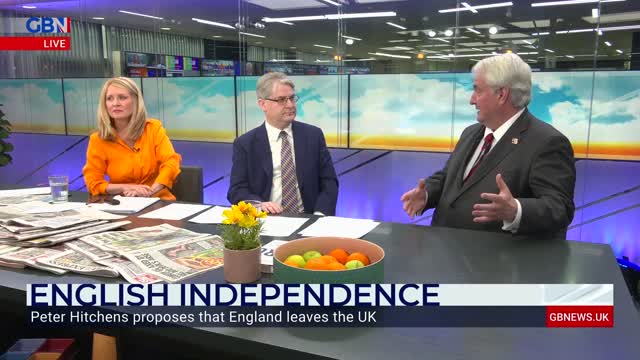 Peter Hitchens calls for 'restoration' of England | English Democrats Chairman Robin Tilbrook reacts
