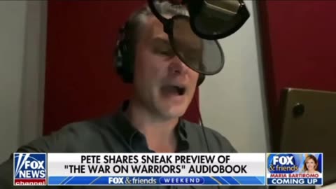 Pete Shares Sneak Preview of "The War on Warriors" Audiobook