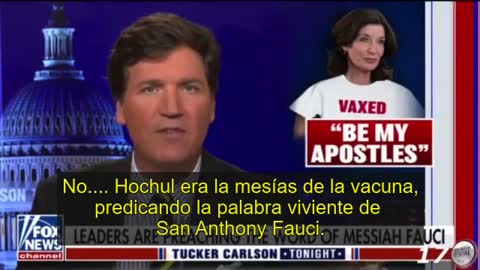 Fox News Carlson Tucker y La iglesia del culto covidiano. Covid 19 Plandemia Coronavirus