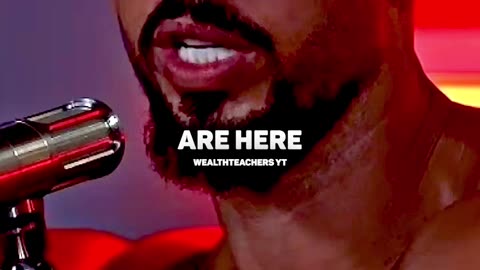 Tate on what he thinks you should do.