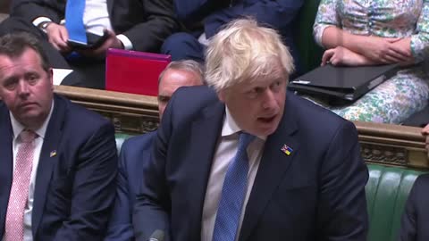 Boris Johnson addresses parliament after Covid lockdown breach