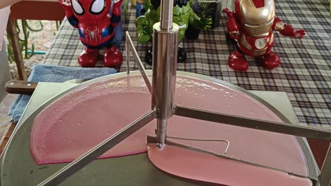 💗 | Unveiling Delight: Pink Thai Crêpes with an Exquisite Base That Elevate Taste!