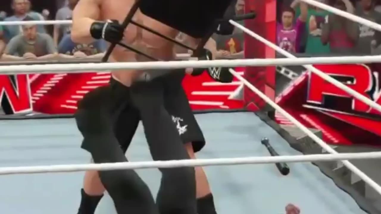 Brock Lesnar Beating Up Paul Heyman #wwe2k23 #shorts