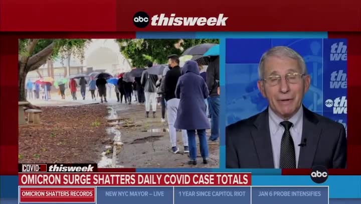 Fauci Admits Omicron Not As Severe, Says Focus Should Be On Hospitalizations, Not Daily Cases