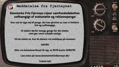 Tak for din støtte - så DFF kan forblive fri og uafhængig!