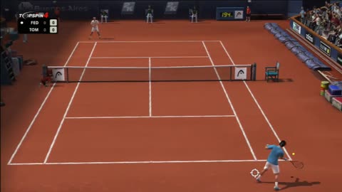 Top Spin 4 Online #8 Federer VS Federer