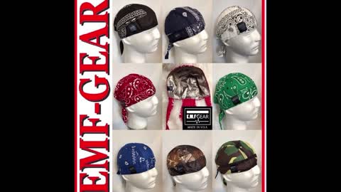 Faraday Hat 5G EMF Head Protection from Cell Electronic Waves Wifi Safety