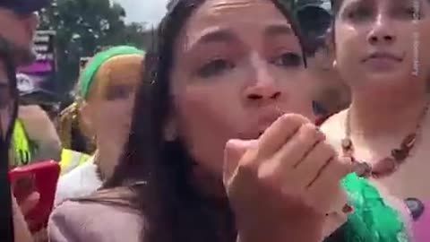 AOC Objects To SCOTUS Overturning Roe v. Wade In The Midsts Of The Protests