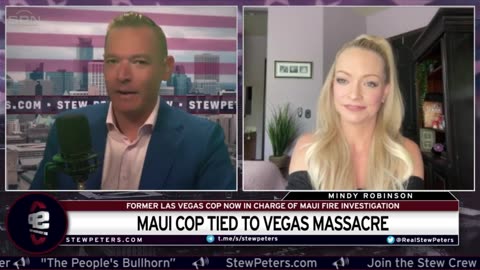 Cop Tied To Las Vegas SHOOTING Now In Charge Of Maui Fire Investigation: Is This Another Cover Up?