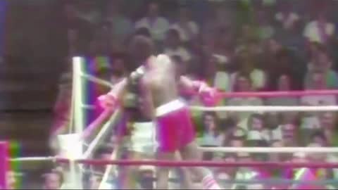 Tyson Fury Doing Ali's 'Rope A Dope'
