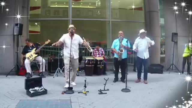 Almost got arrested for playing music outside! Yikes!