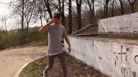 Parkour si freestyle cu Florin Siriac 🤣