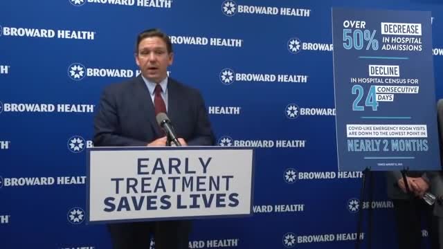 DeSantis Responds To Biden Administration Limiting Monoclonal Antibodies Due To Shortage, Biden Lied