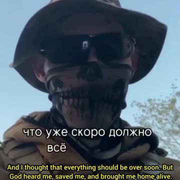 A story by a Russian soldier in Bakhmut