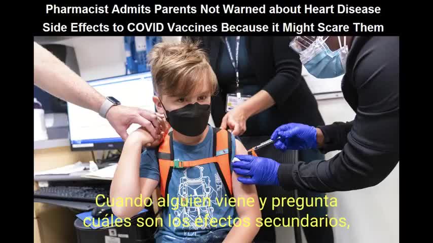 Vergüenza de la gente que inocula el medicamento experimental.