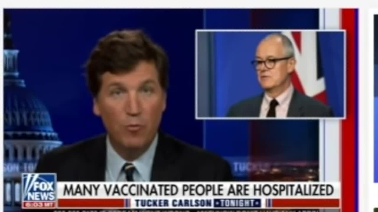 60% in hospital with COV were vaccinated