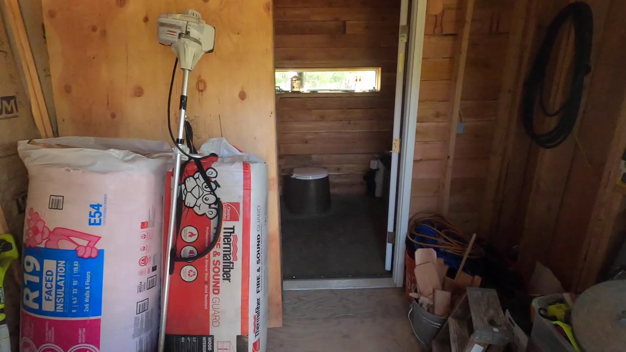Cedar Outhouse