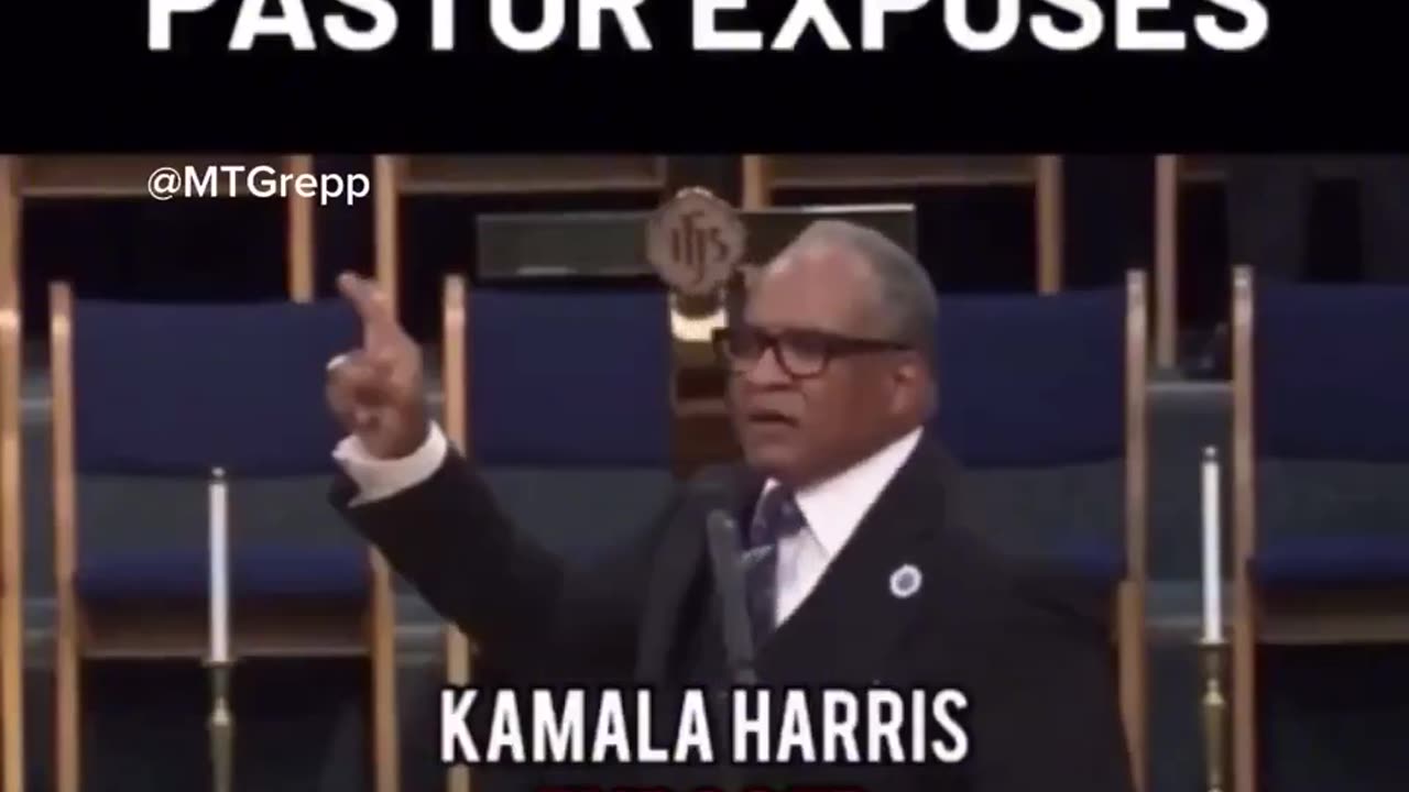 A righteous black pastor exposes Kamala Harris.