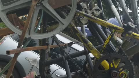 Hydroelectric water wheel