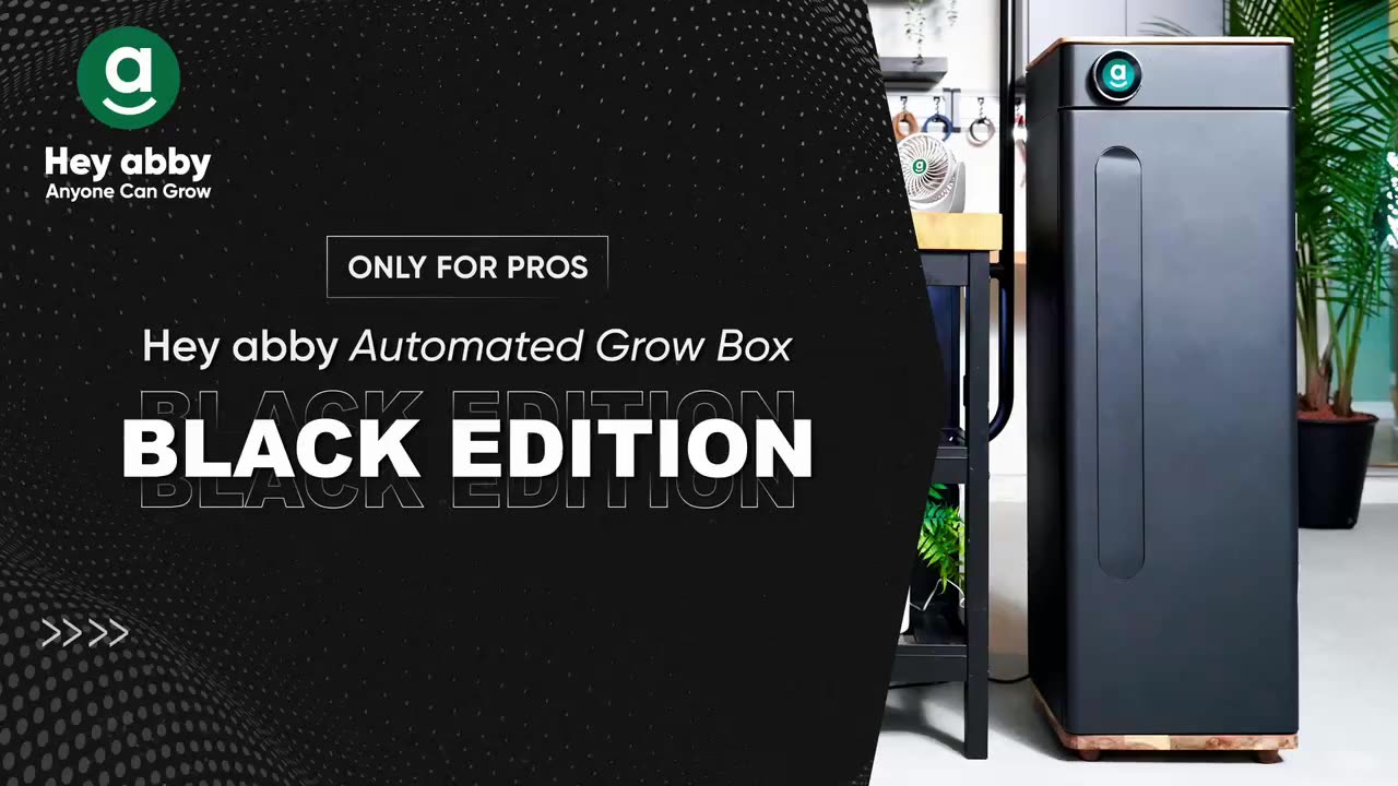 Hey abby Automated Grow Box Black Edition