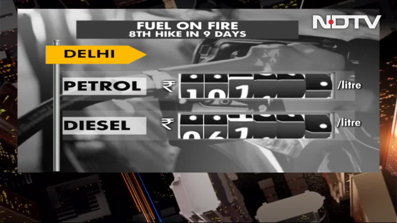 Eighth Hike In Fuel Prices In 9 Days, Diesel Crosses Rs 100 Mark In Mumbai