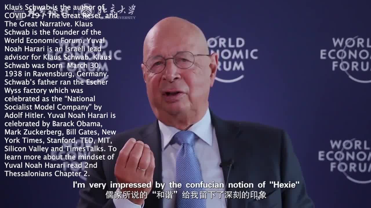 Klaus Schwab | "The Difference of This Fourth Industrial Revolution Is That It Changes YOU If You Take the Genetic Editing"