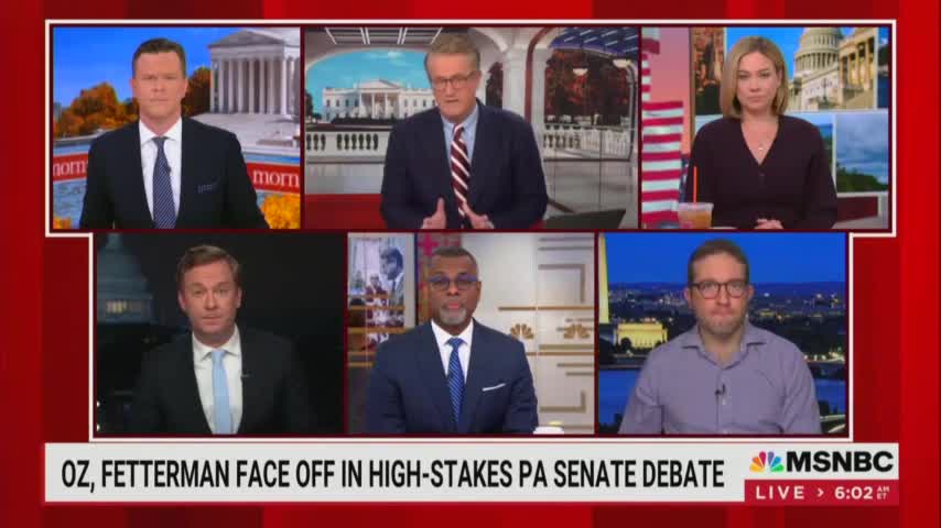Even MSNBC Mega Lib Morning Joe Now Calling Out Fetterman's 'Struggle & Obvious Impairment'