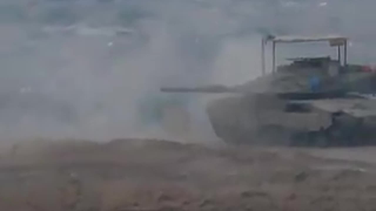 Tanket izraelite në qendër të Rafahut