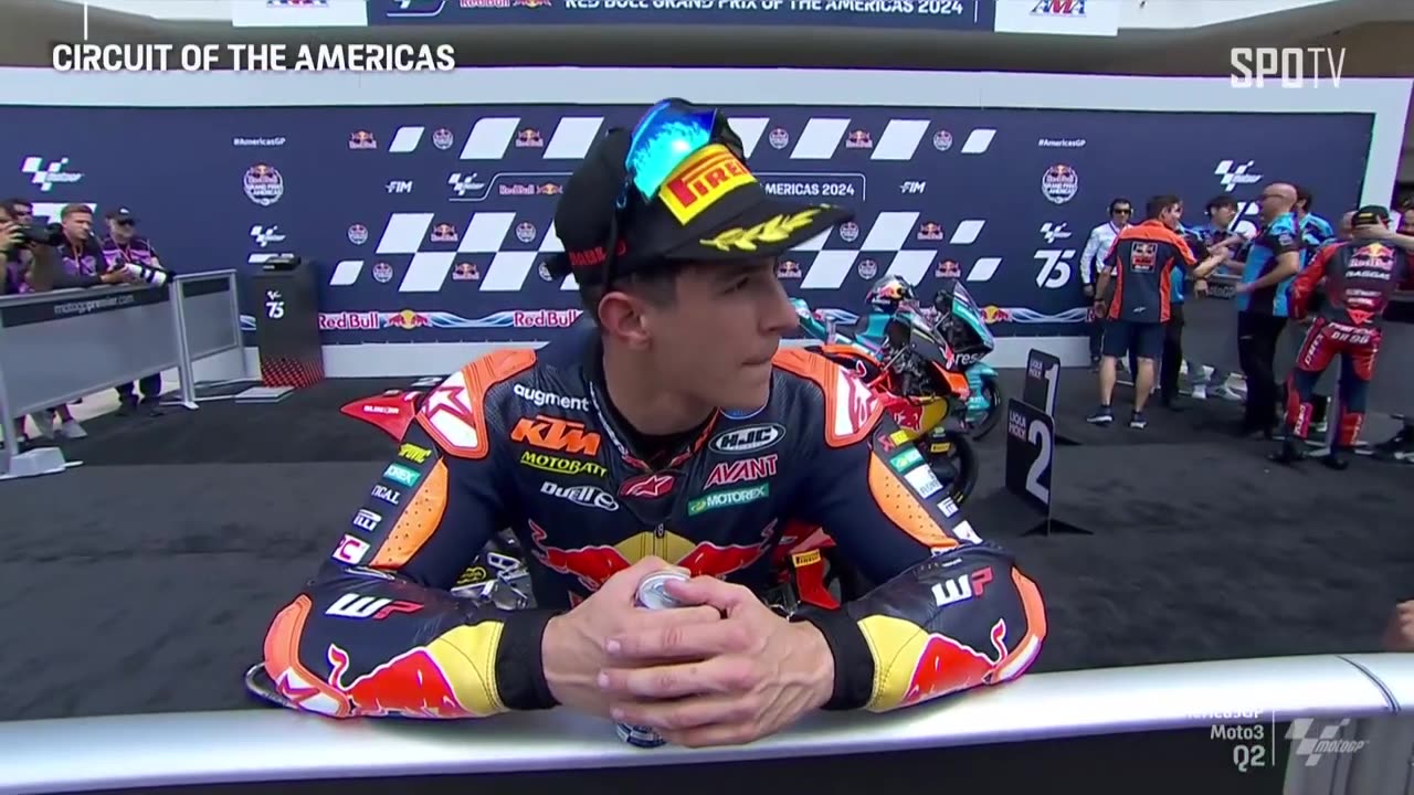 [MotoGP™] American GP - Moto3 Pole Position & Interview