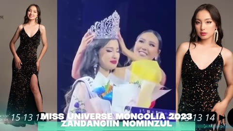 ZANDANGIIN NOMINZUL IS THE NEWLY CROWNED MISS UNIVERSE MONGOLIA 2023!