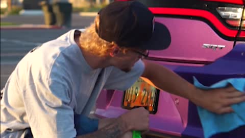 Purple dodge step bro