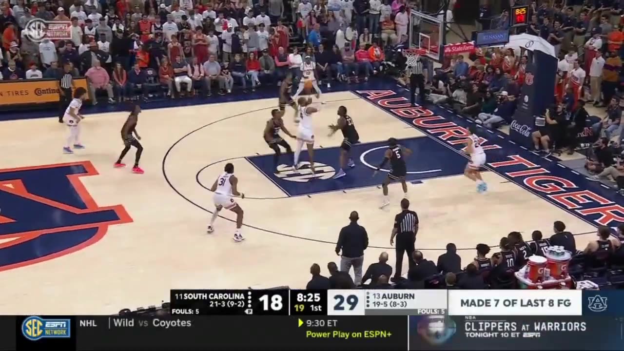 #13 Auburn Vs #11 South Carolina Highlights