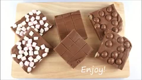 2 Ingredient Easy Chocolate Fudge Recipe