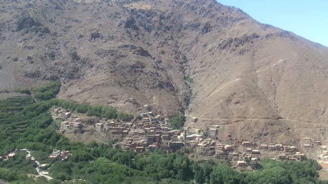 Wonderful scenery in the region of Imlil. Morocco