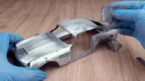 Toy car repair step five