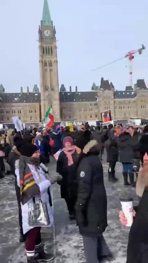 OTTAWA, CANADA RISING UP AGAINST VACCINE PASSPORTS