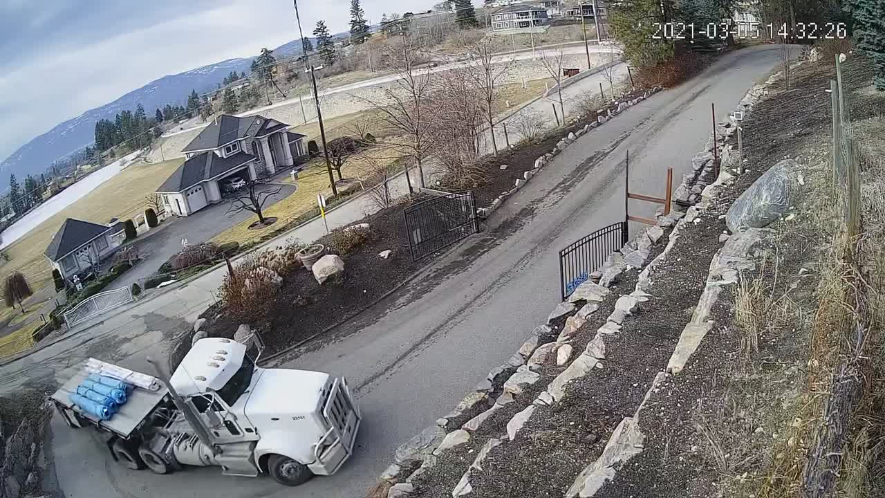 Professional Driver Violently Takes Out Gate