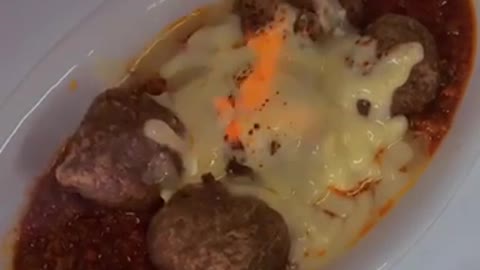 Who wants this cheesy meatball?