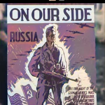 US Propaganda Poster 1944 - Powerful COLOURIZED Imagery 🇺🇸📜🎥