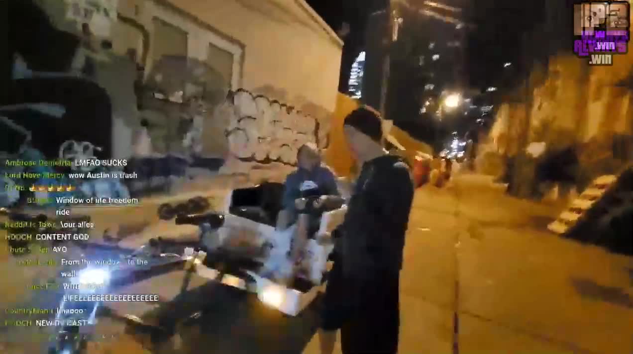 Loulz pulls up to the Window of Life