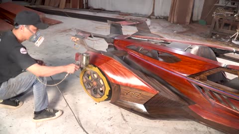Full 96 Days Build Lamborghini Vision GT For My Son