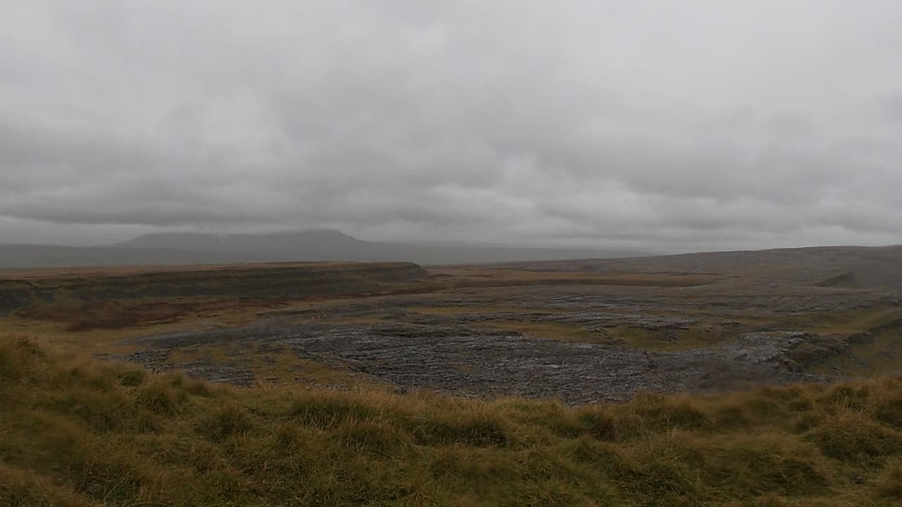 The Start of The 3 Peaks Adventure 2023 Ingleborough On top of the Ingleborough Clouds 40