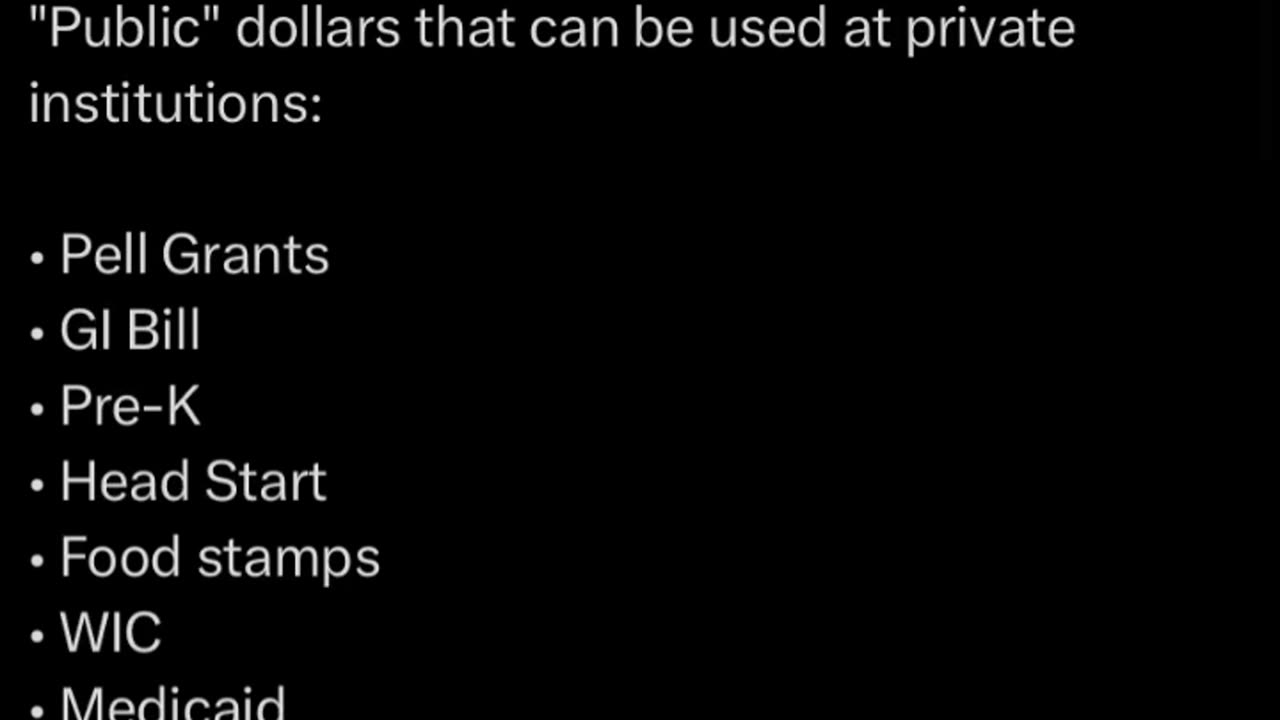 Do Public Dollars Go To Private Institutions?