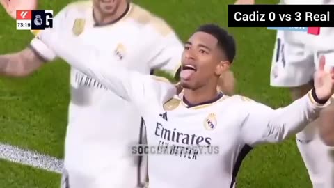 Cadiz 0-3 Real Madrid: Goals and highlights - LaLiga EA Sports 23/24