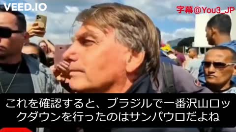 ラジルの愛国心があるボルソナロ大統領は、世界中で人気があり、英雄として認められている