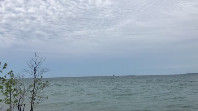 Lake Michigan Mackinac Bridge