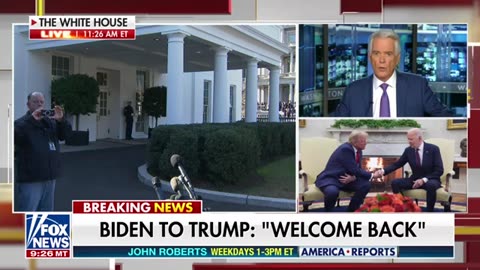 'Fascist' no more_ Biden meets with Trump at White House