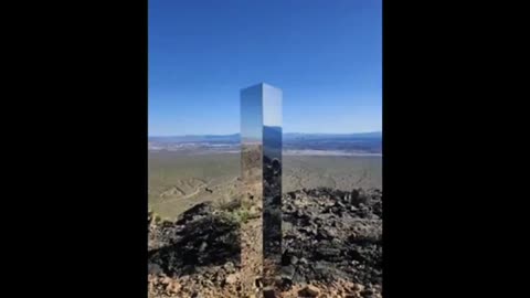 STRANGE MONOLITH APPEARS AGAIN