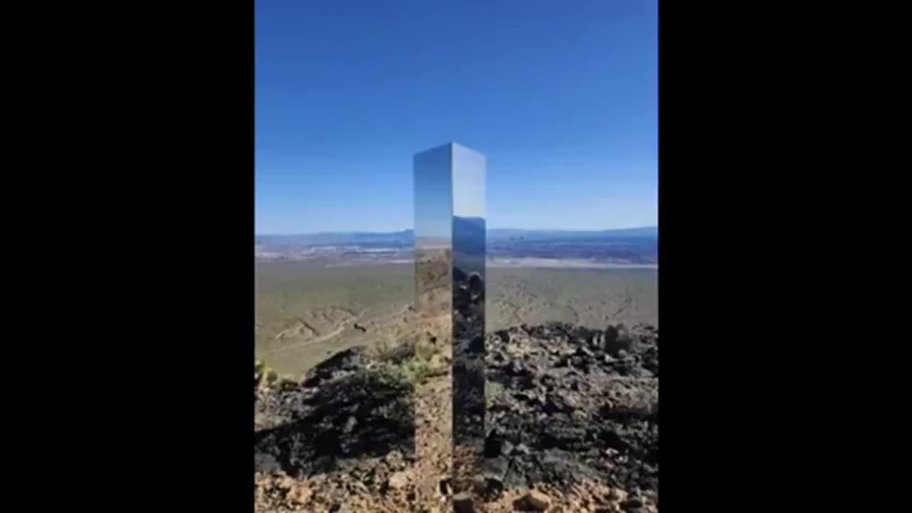 STRANGE MONOLITH APPEARS AGAIN