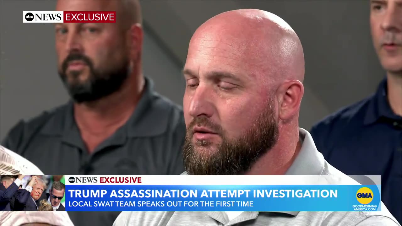 Local SWAT team speaks out for 1st time on Trump assassination attempt